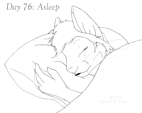 Daily Sketch 76 - Asleep